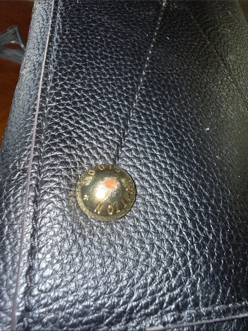 Louis Vuitton Black Montaigne Purse